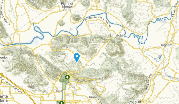 Castel Morrone, Campania Map