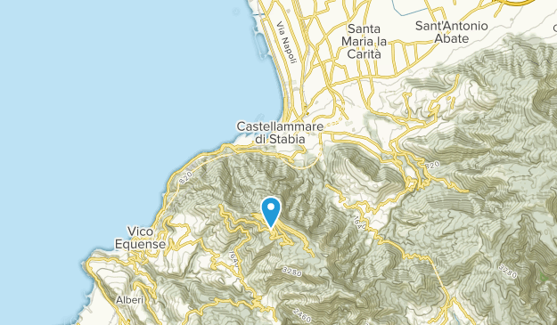 Castellammare di Stabia, Campania Map