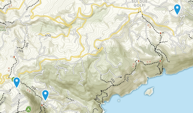 Coppetelle, Campania Map