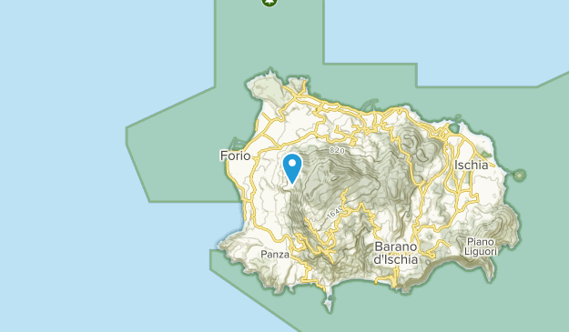 Forio, Campania Map