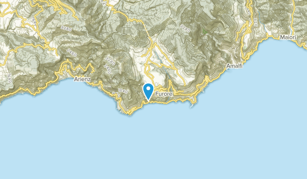 Furore, Campania Map