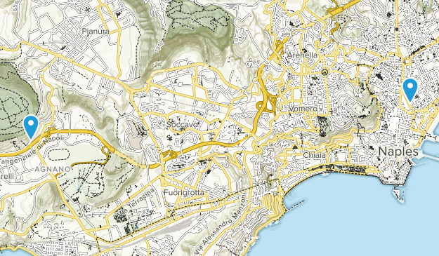 Naples, Campania Map