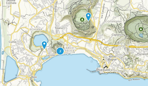 Pozzuoli, Campania Map