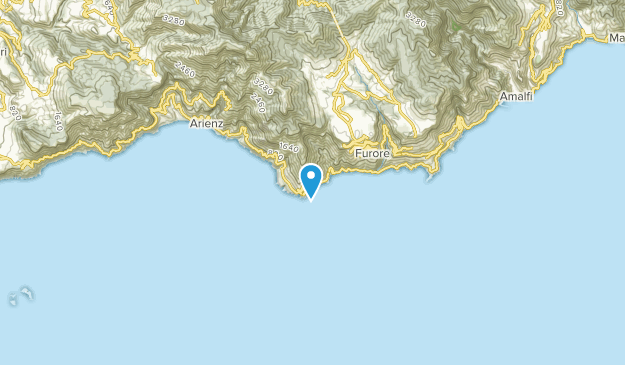 Praiano, Campania Map