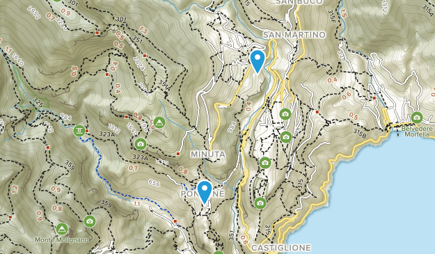 Scala, Campania Map