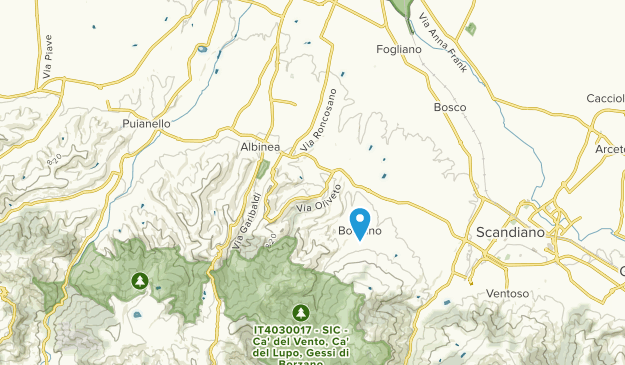 Albinea, Emilia-Romagna Map