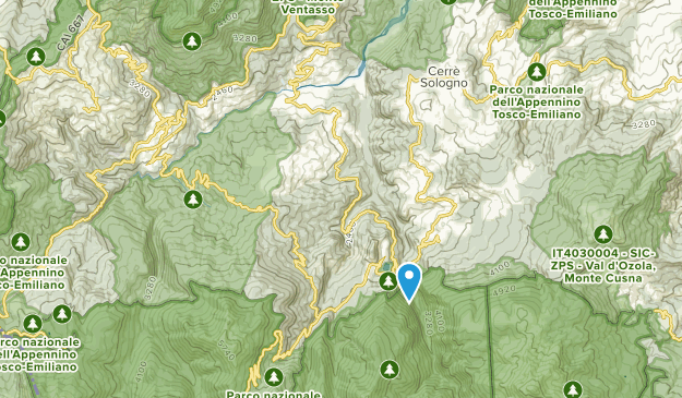 Ventasso, Emilia-Romagna Map