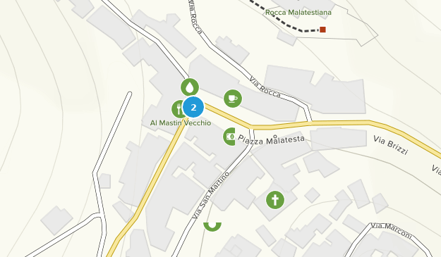 Verucchio, Emilia-Romagna Map