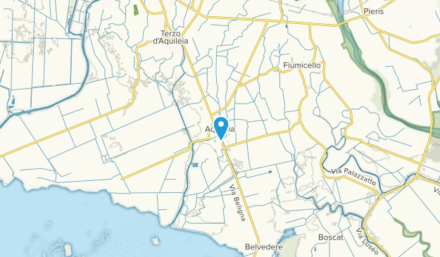 Aquilée, Friuli-Venezia Giulia Map
