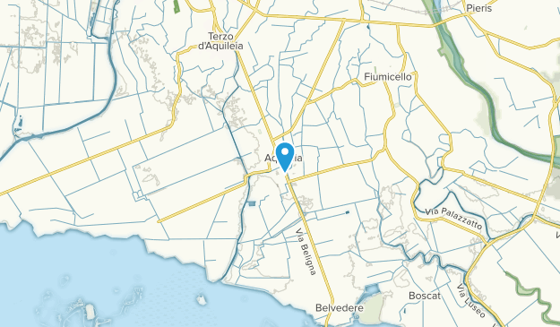 Aquileia, Friuli-Venezia Giulia Map