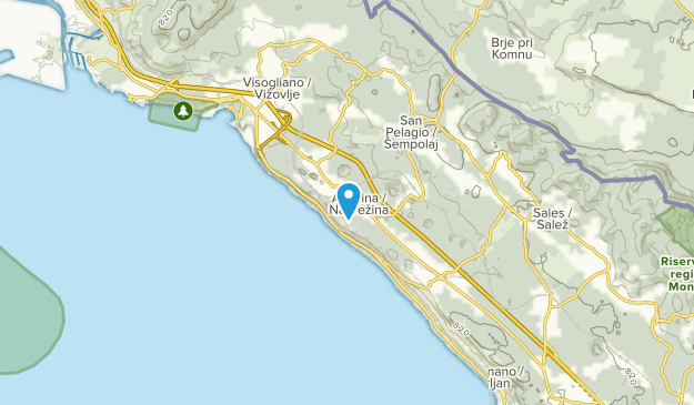 Aurisina, Friuli-Venezia Giulia Map
