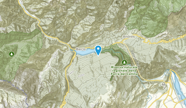 Barcis, Friuli-Venezia Giulia Map