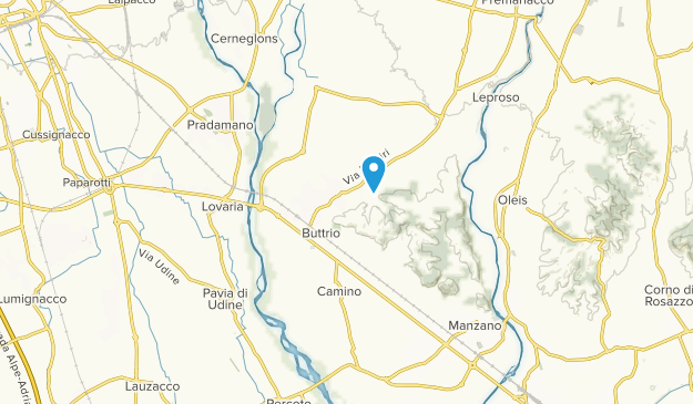 Buttrio, Friuli-Venezia Giulia Map