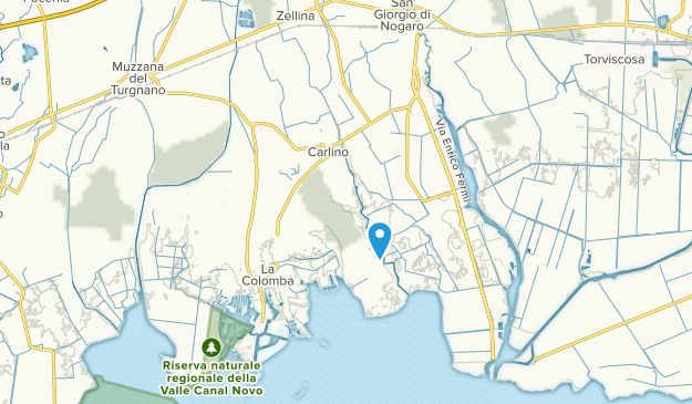 Carlino, Friuli-Venezia Giulia Map
