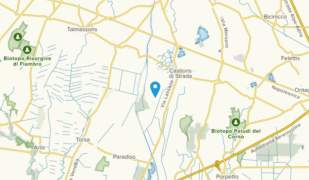 Castions Di Strada, Friuli-Venezia Giulia Map