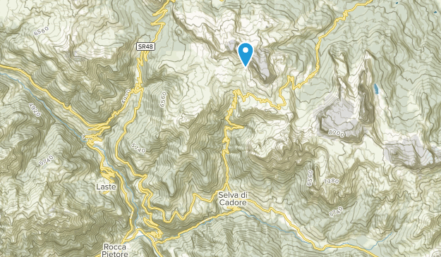 Colle Santa Lucia, Friuli-Venezia Giulia Map