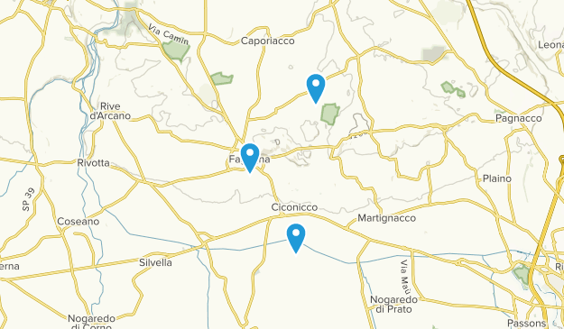 Fagagna, Friuli-Venezia Giulia Map