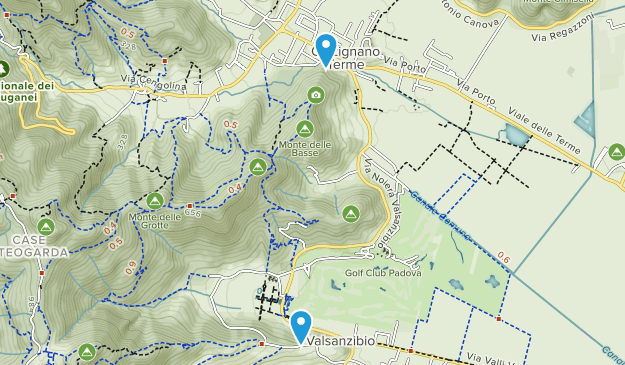 Galzignano Terme, Friuli-Venezia Giulia Map