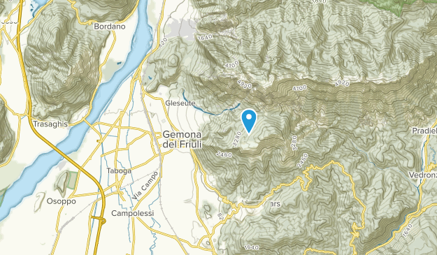 Gemona del Friuli, Friuli-Venezia Giulia Map