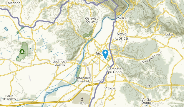 Görz, Friuli-Venezia Giulia Map