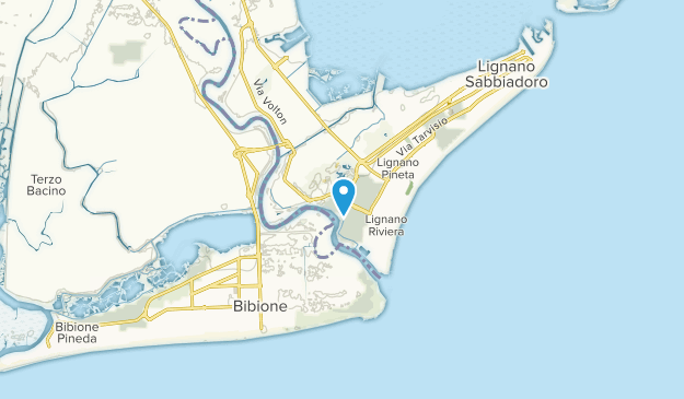 Lignano Sabbiadoro, Friuli-Venezia Giulia Map