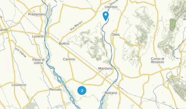 Manzano, Friuli-Venezia Giulia Map