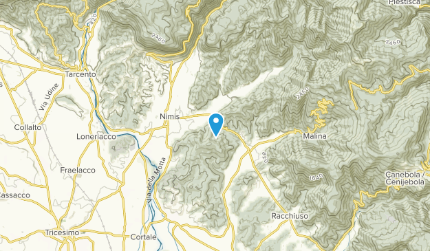 Nimis, Friuli-Venezia Giulia Map