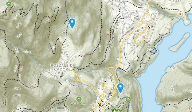 Pieve di Cadore, Friuli-Venezia Giulia Map