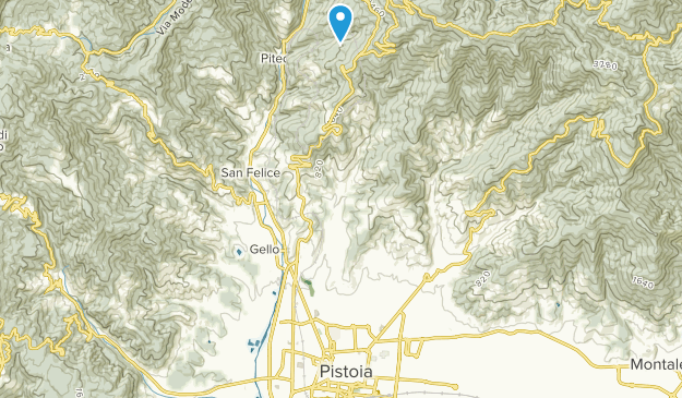 Pistoia, Friuli-Venezia Giulia Map