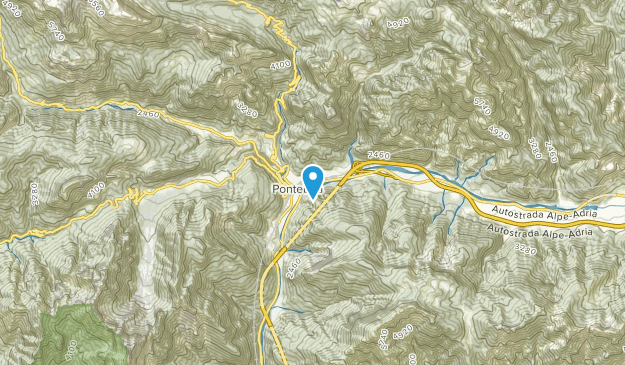 Pontebba, Friuli-Venezia Giulia Map