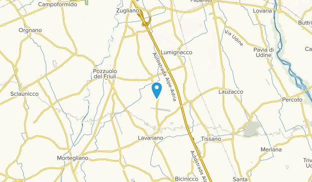 Pozzuolo Del Friuli, Friuli-Venezia Giulia Map