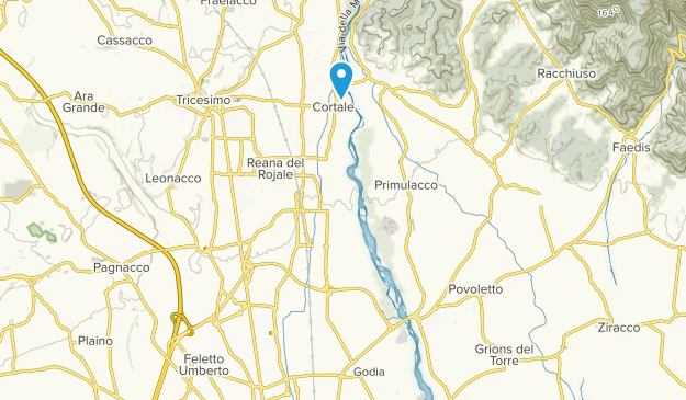 Reana Del Rojale, Friuli-Venezia Giulia Map