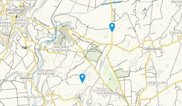 Rive d'Arcano, Friuli-Venezia Giulia Map