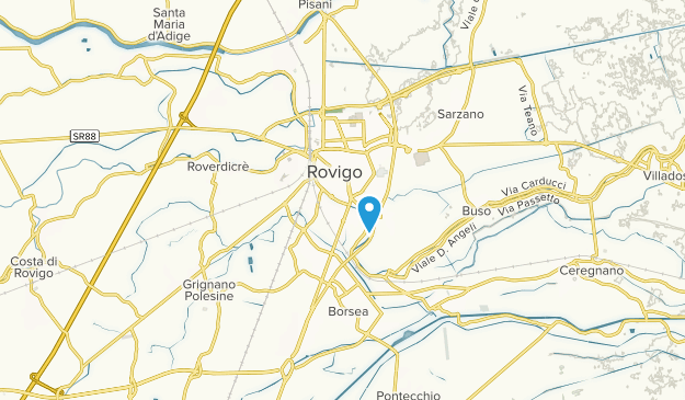 Rovigo, Friuli-Venezia Giulia Map