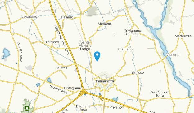 Santa Maria La Longa, Friuli-Venezia Giulia Map