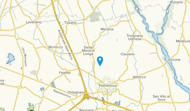 Santa Maria La Longa, Friuli-Venezia Giulia Map
