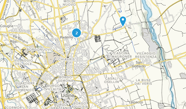 Udine, Friuli-Venezia Giulia Map