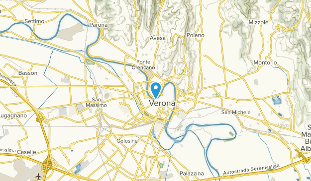 Verona, Friuli-Venezia Giulia Map