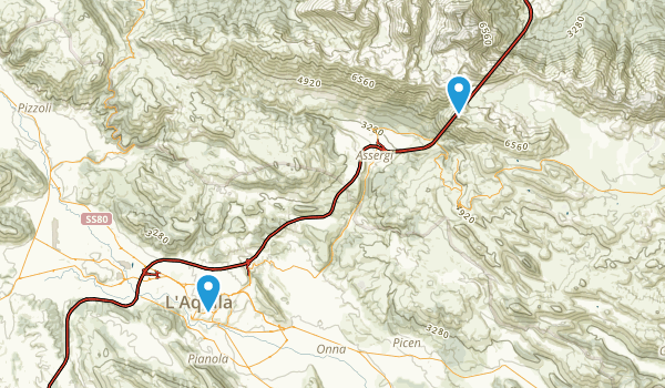 L'Aquila, L'Aquila Map