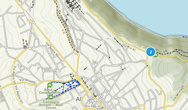 Albano Laziale, Lazio Map
