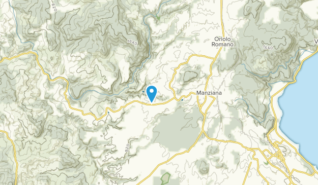 Canale Monterano, Lazio Map