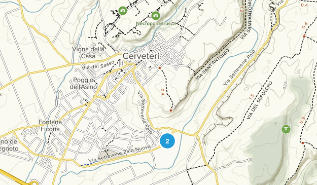 Cerveteri, Lazio Map