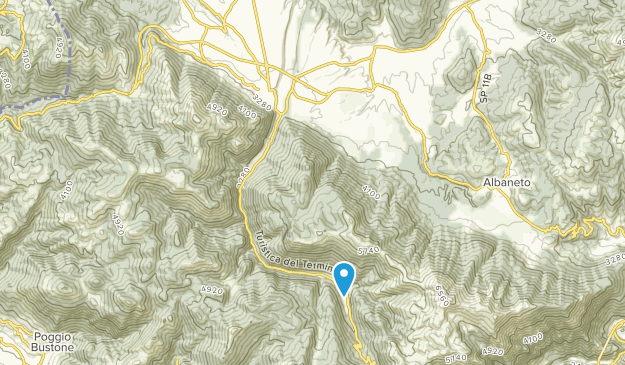 Leonessa, Lazio Map