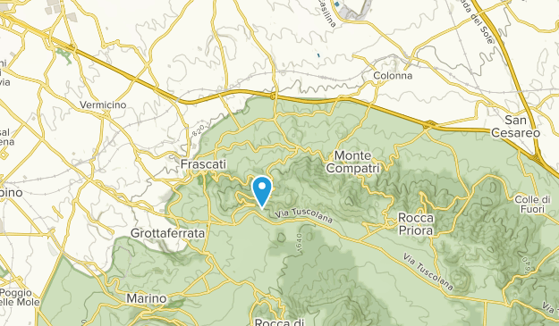 Monte Porzio Catone, Lazio Map
