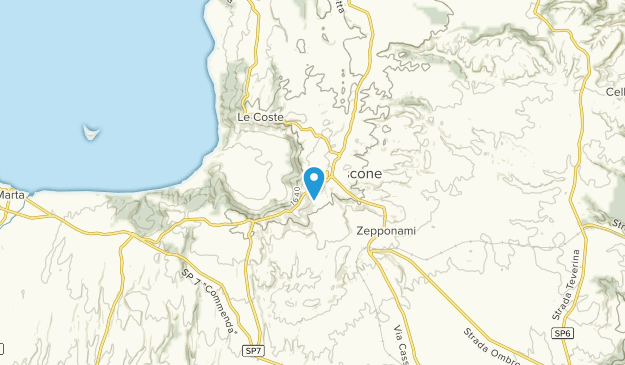 Montefiascone, Lazio Map