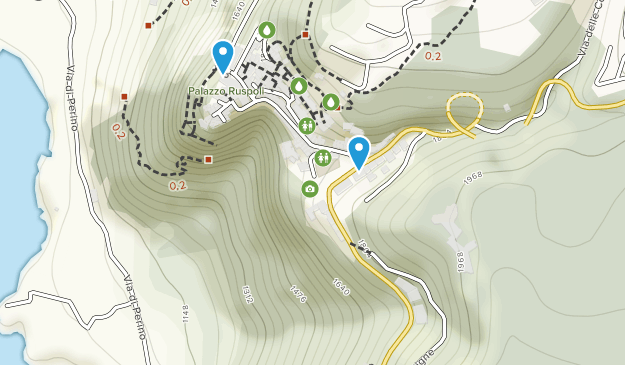 Nemi, Lazio Map