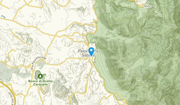 Palombara Sabina, Lazio Map