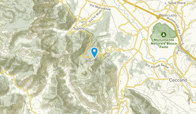 Patrica, Lazio Map