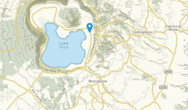 Ronciglione, Lazio Map