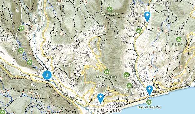 Finale Ligure, Liguria Map